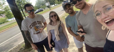 Фото команды "Let's Roam" на квесте